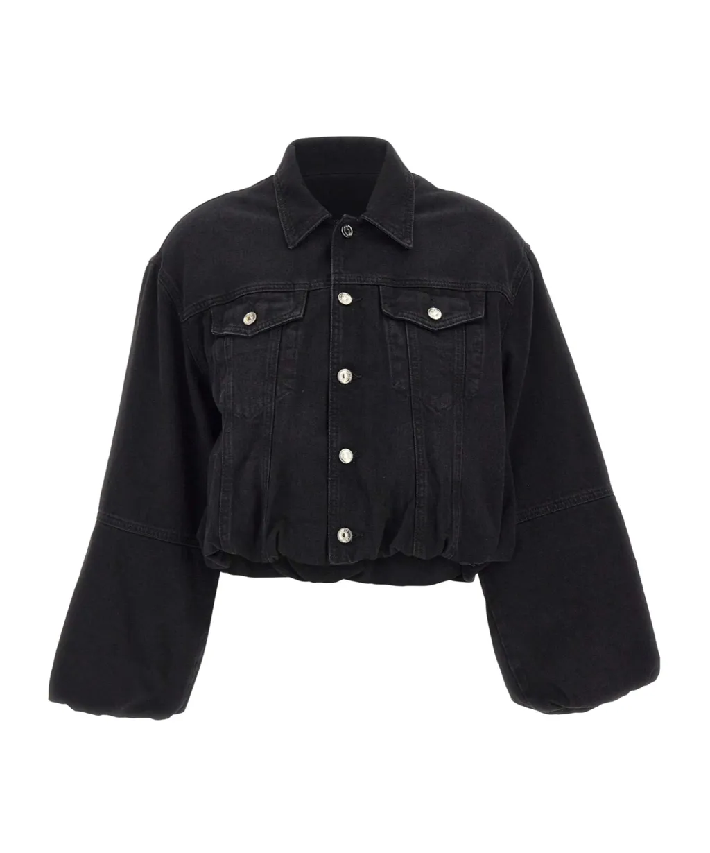 Liu Jo Drawstring Waist Denim Jacket