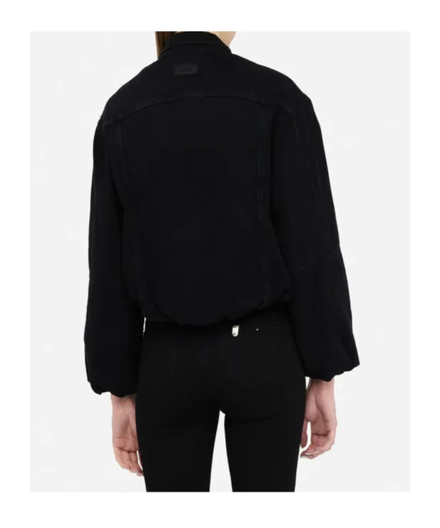 Liu Jo Drawstring Waist Denim Jacket