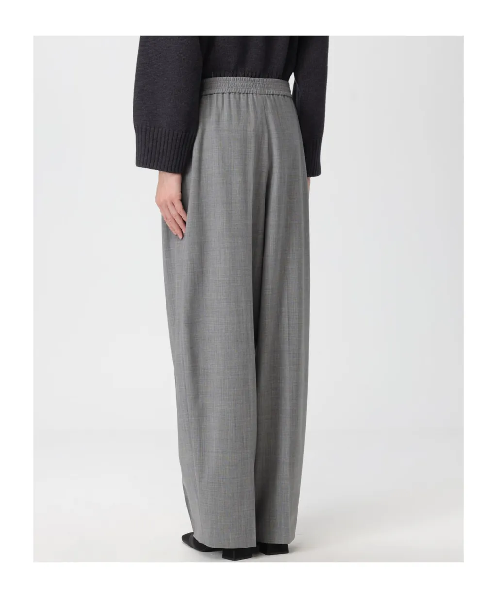 Elastic Waist Casual Pants