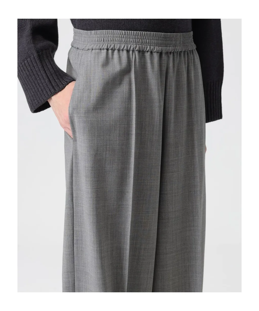 Elastic Waist Casual Pants