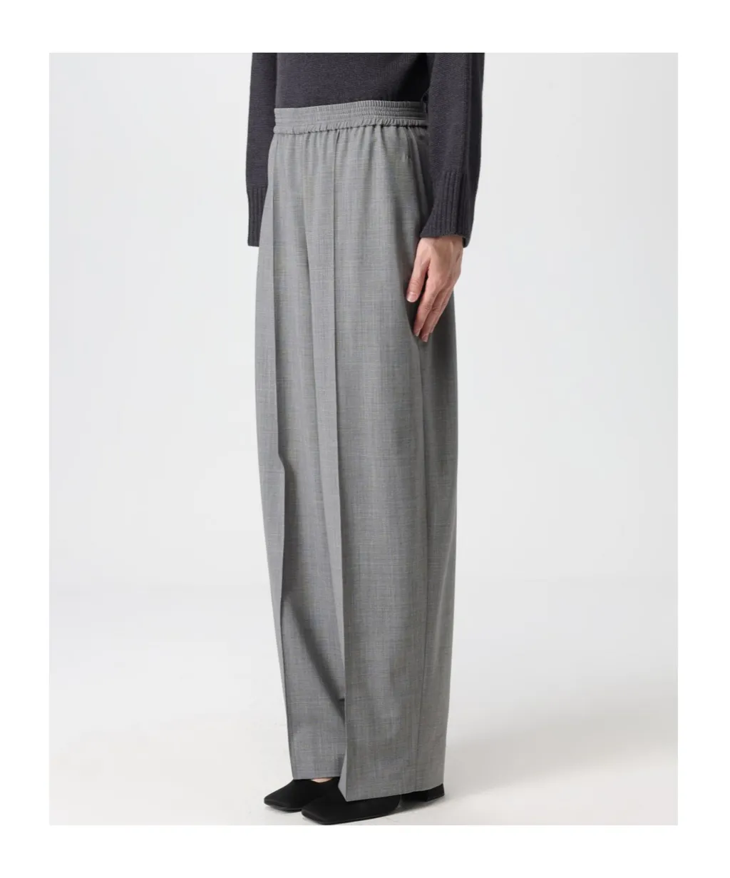 Elastic Waist Casual Pants