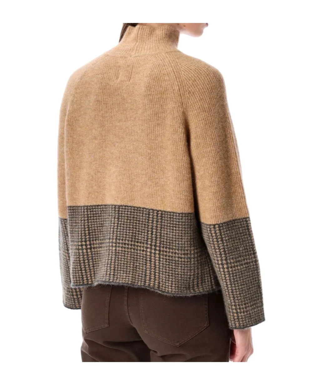 Emporio Armani Check Motif Jumper