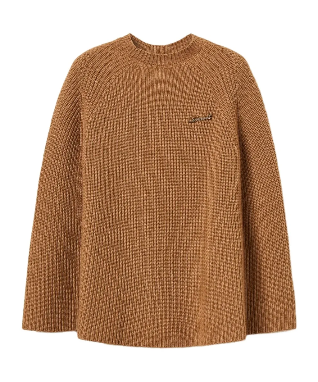 Twinset Ribbed Cape