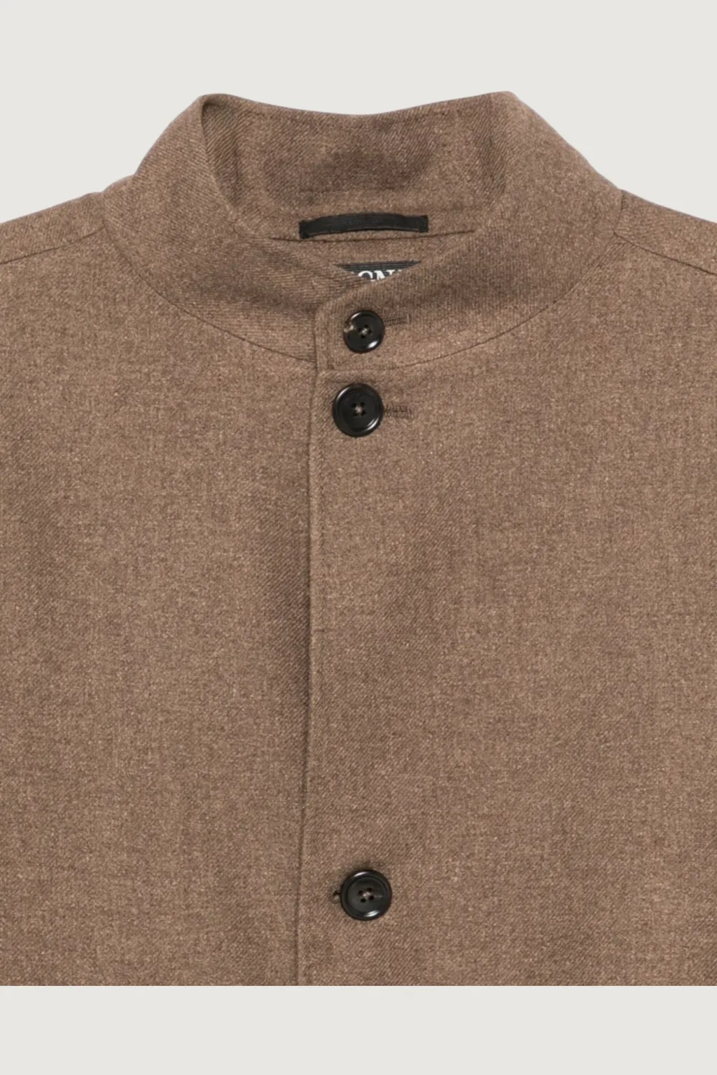 Patch-Pocket Buttoned Jacket