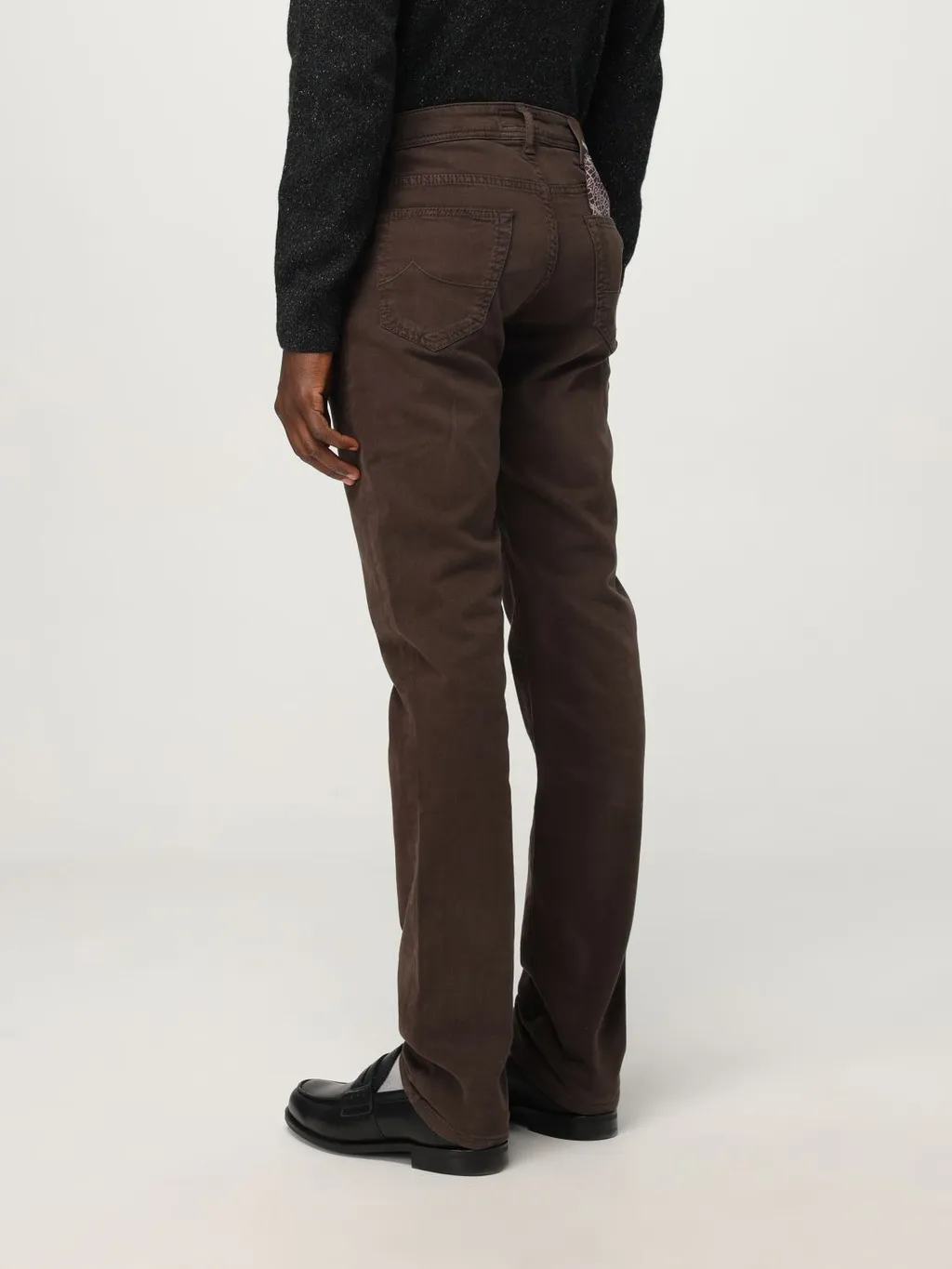 Jacob Cohen Logo Patch Pocket-Detail Trousers