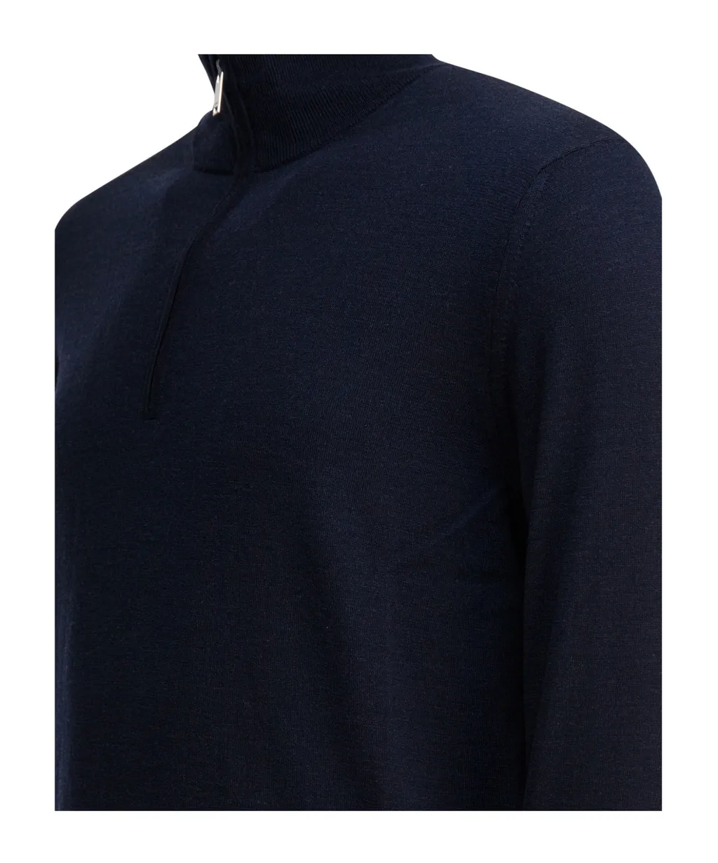 Zanone Half-Zip Knitwear