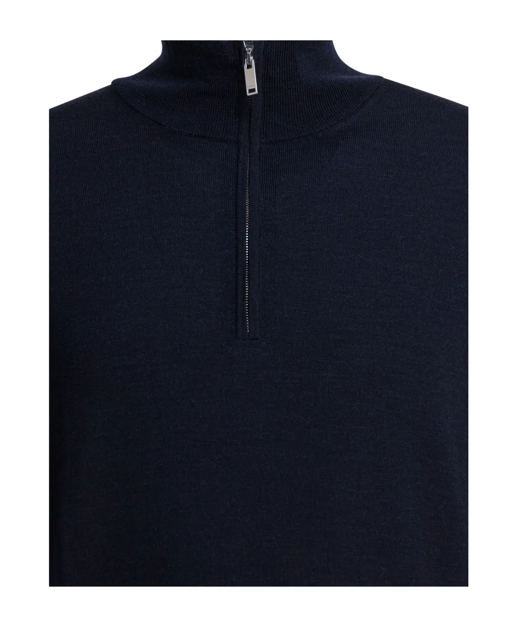 Zanone Half-Zip Knitwear