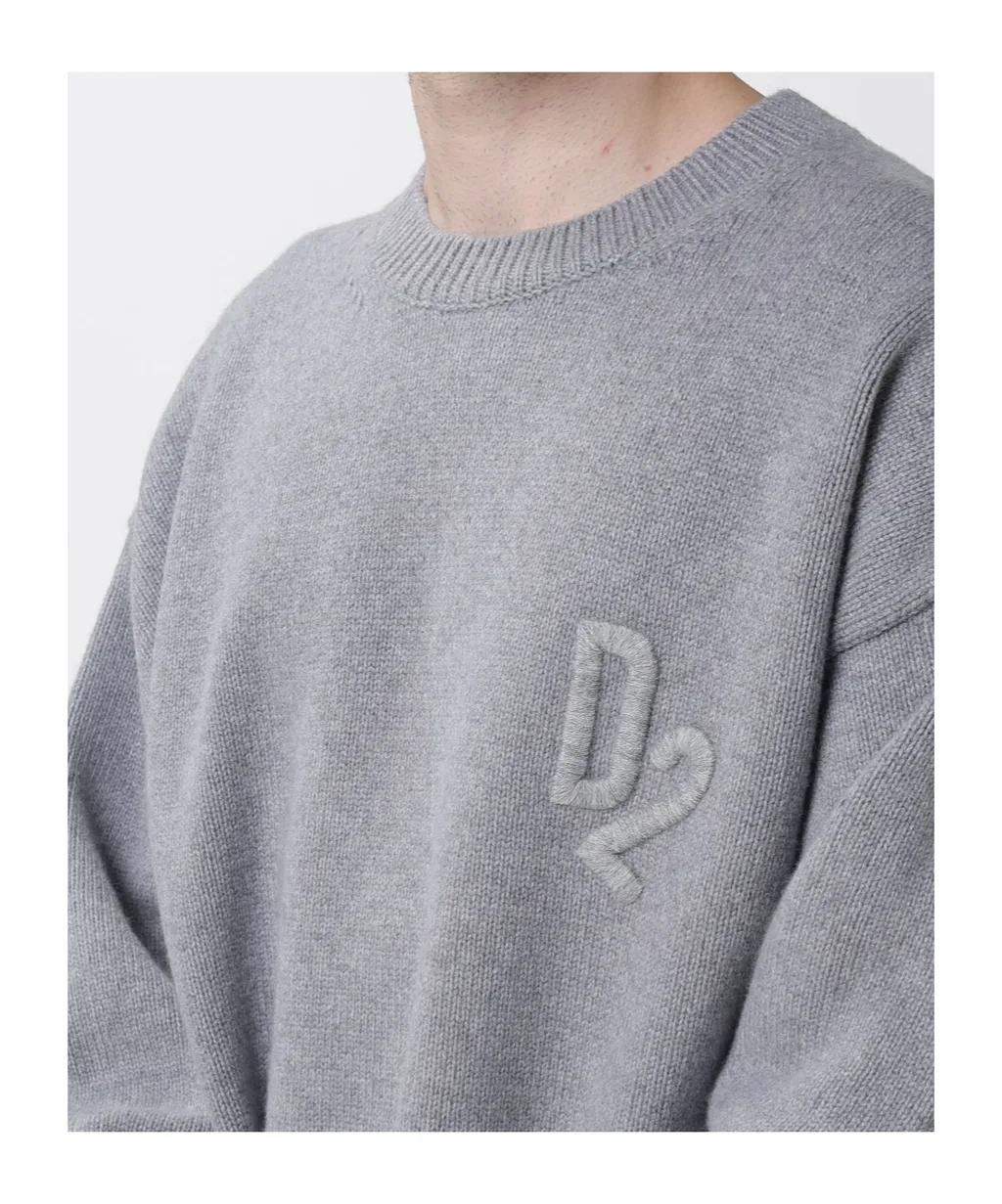 Long-Sleeved Crew Neck Sweater