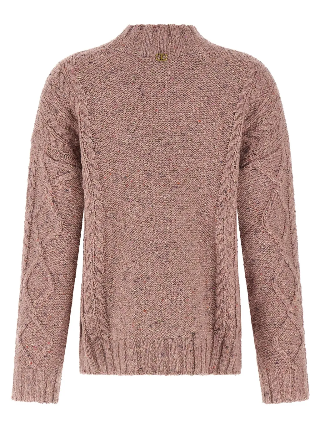 Twinset Braided Lamé Knitwear