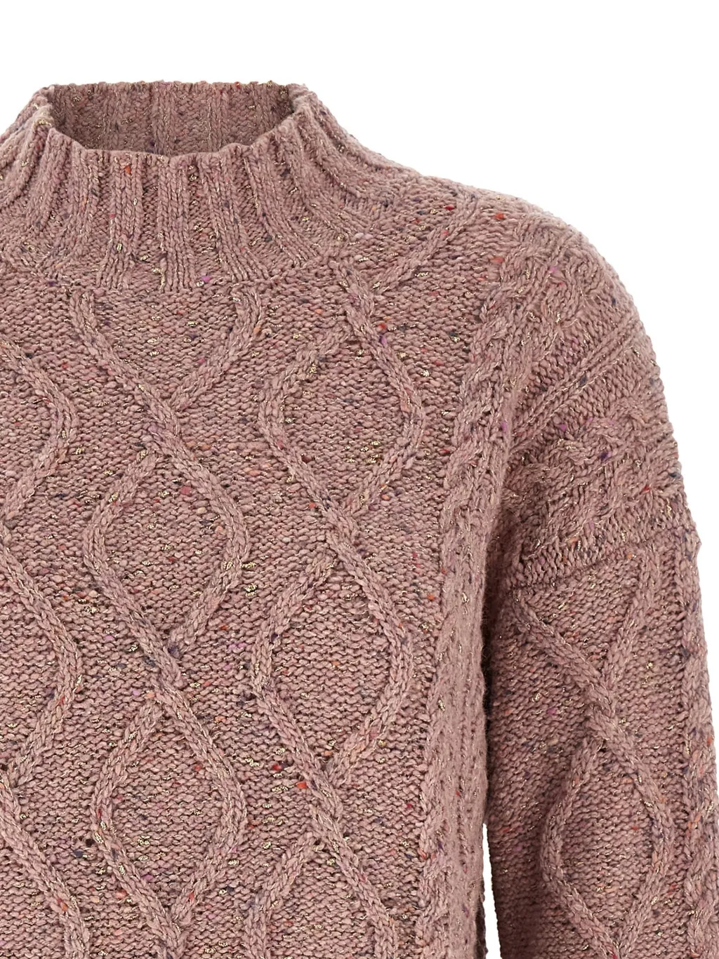 Twinset Braided Lamé Knitwear
