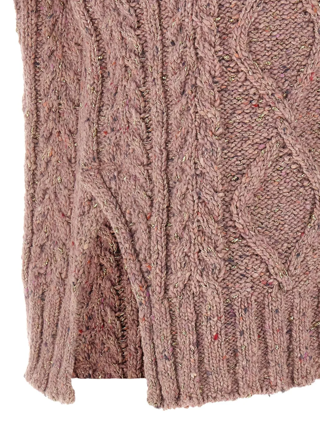 Twinset Braided Lamé Knitwear