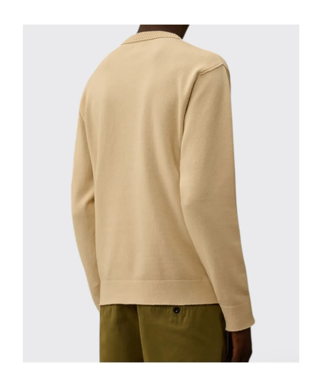 C.P. Company Ribbed Crew Neck Knitwear