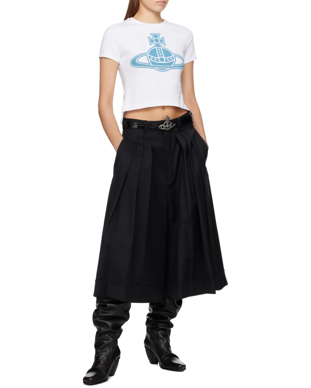 Vivienne Westwood Orb Printed Crewneck T-Shirt