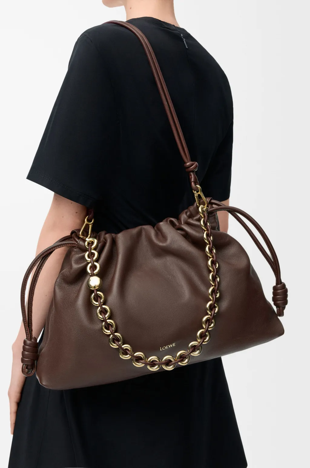 Large Flamenco Purse In Mellow Nappa Lambskin
