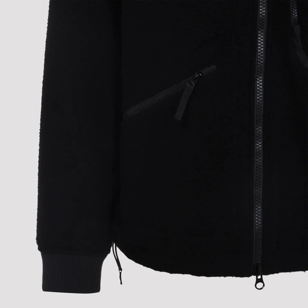 Stone Island Logo Patch Zip-Up Jacket