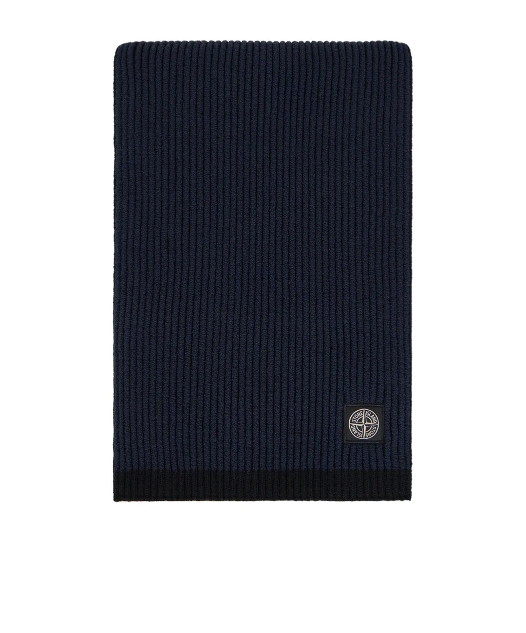 Stone Island Logo Patch Scarf