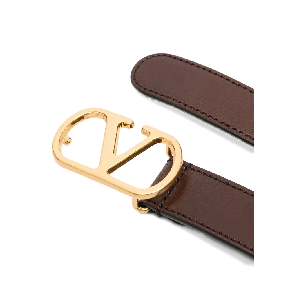 Vlogo Braided Leather Belt