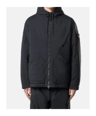 Stone Island Zip-Up Hooded Jacket