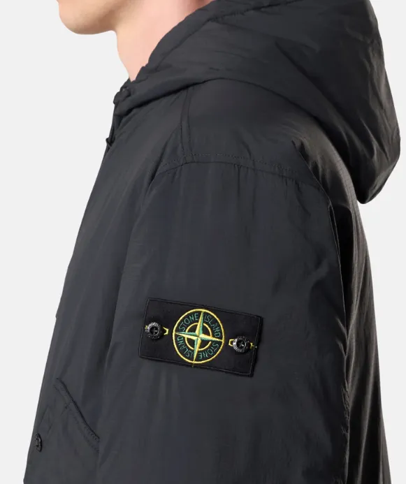 Stone Island Zip-Up Hooded Jacket