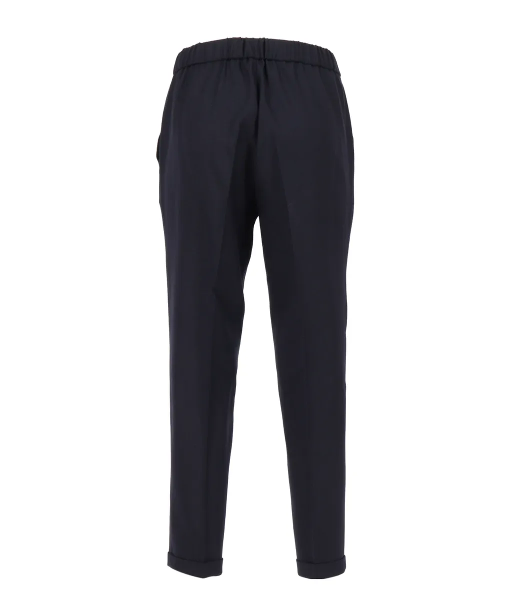 Antonelli Firenze Rosalba Cuff Cropped Trousers