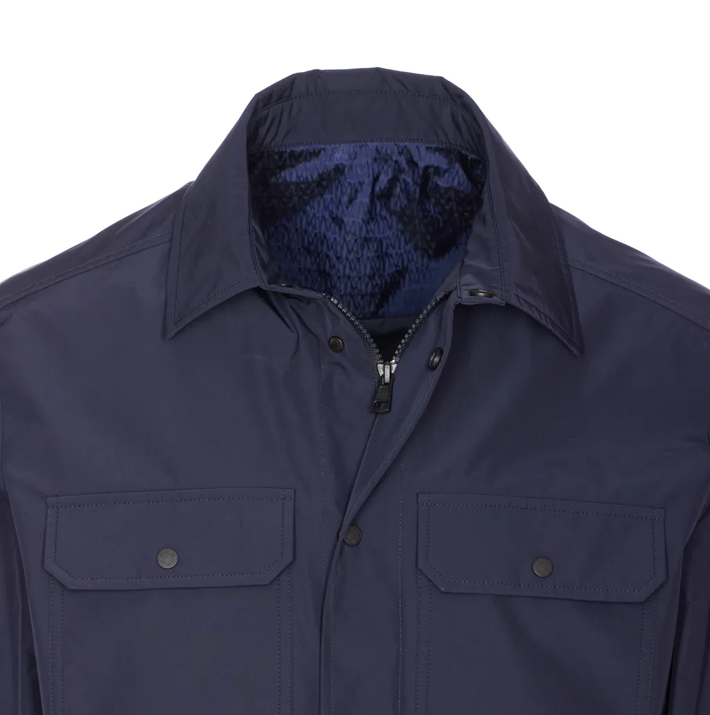 Flap-Pocket Shirt Jacket