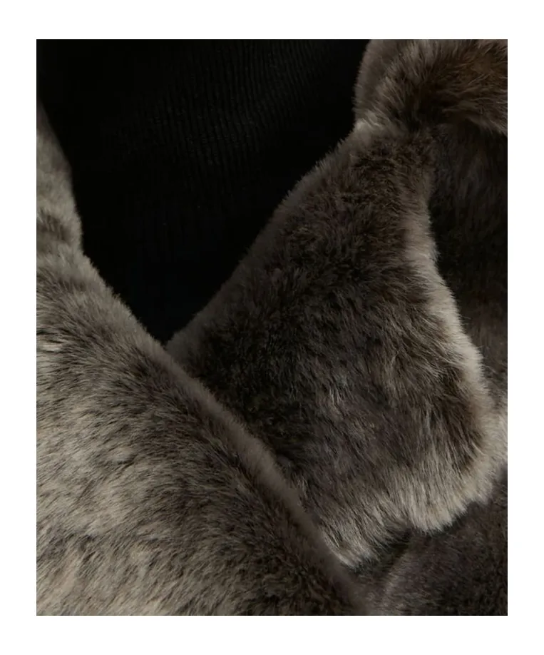 Shearling Pea Jacket