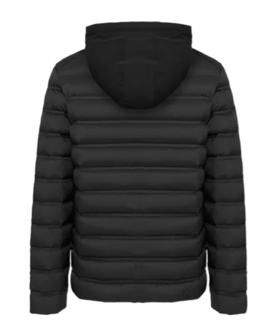 Seamless Down Jacket With Removable Hood
