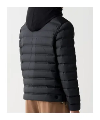 Seamless Down Jacket With Removable Hood