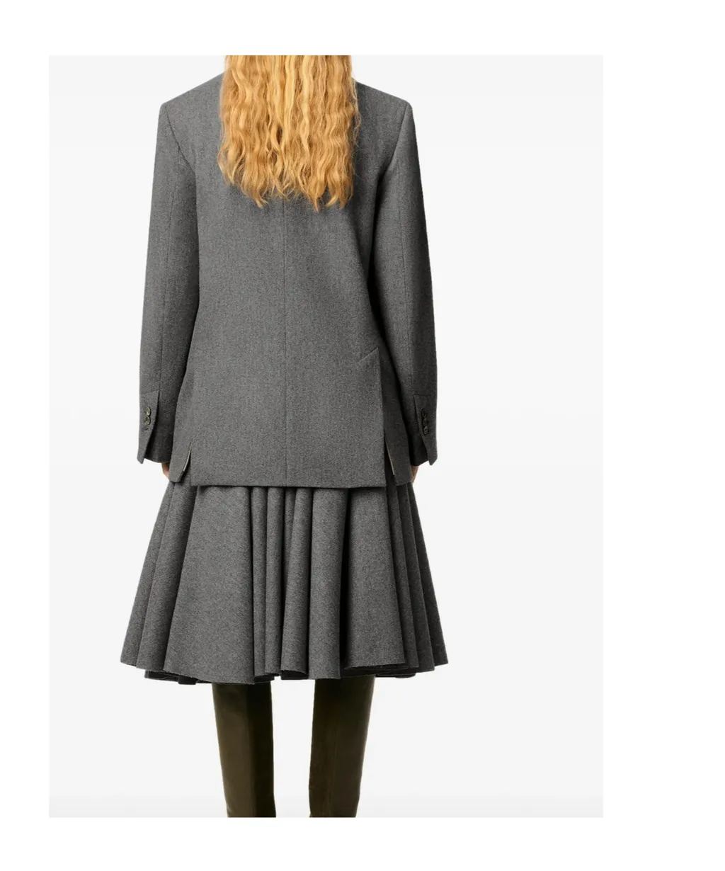 Ami Paris Single Breasted Long Sleeved Jacket