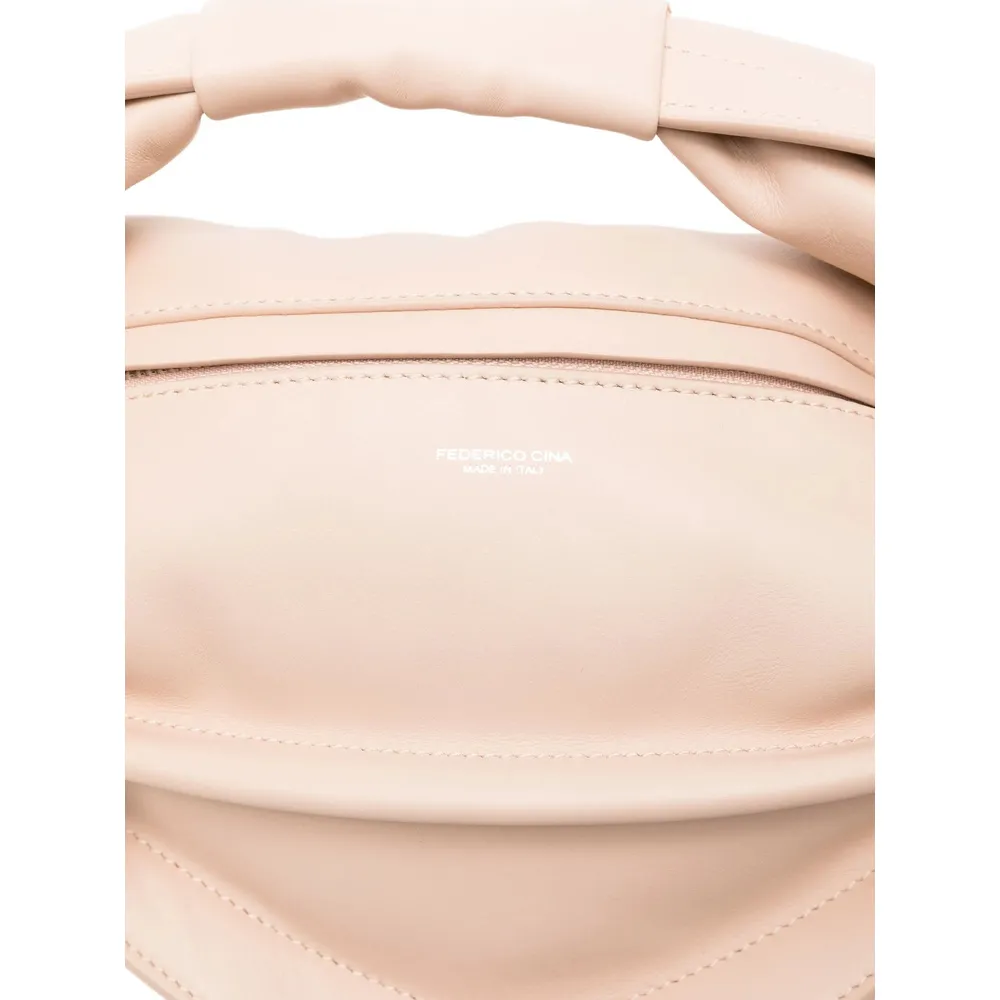 Logo Zipper Tote Bag