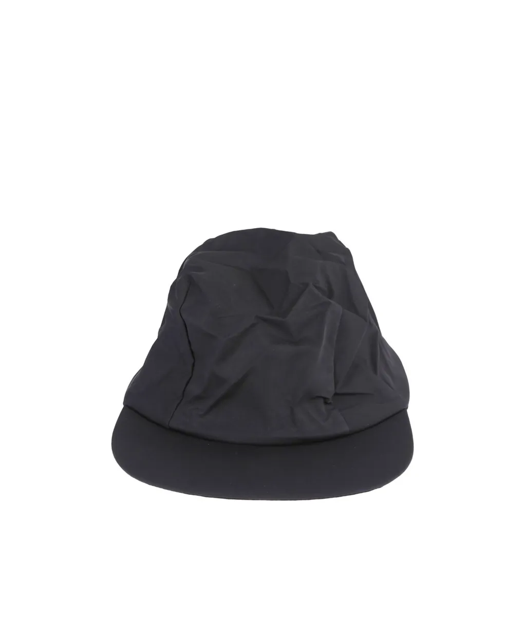 Pleated Curved-Brim Cap