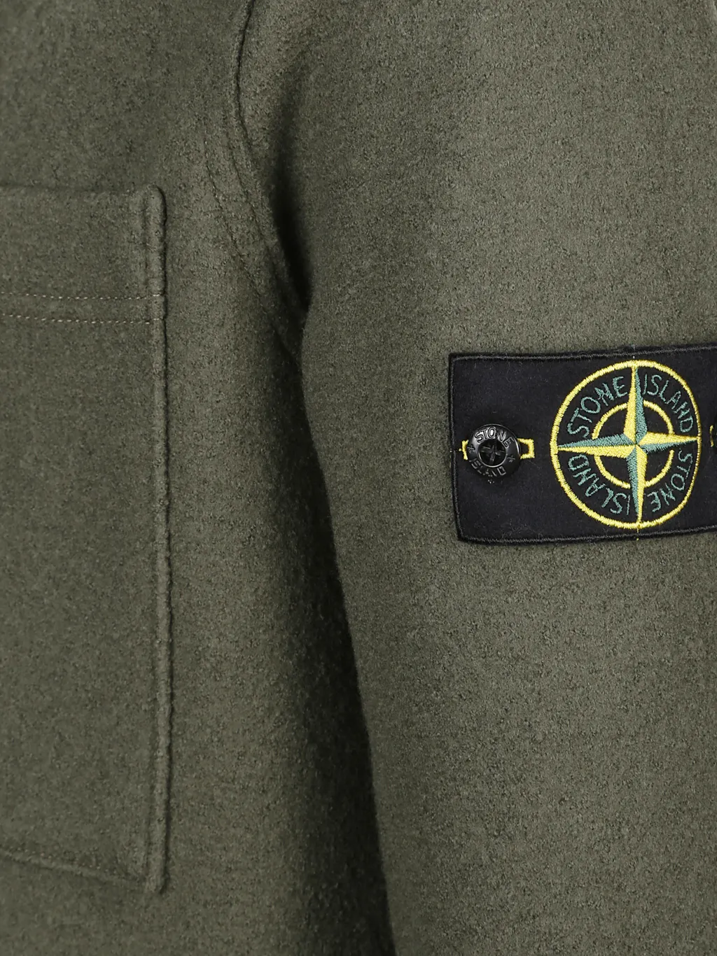 Patch Button Cardigan