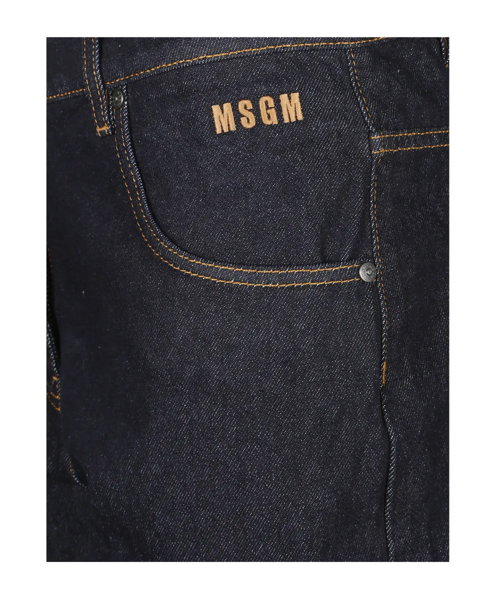Msgm Straight Leg Jeans