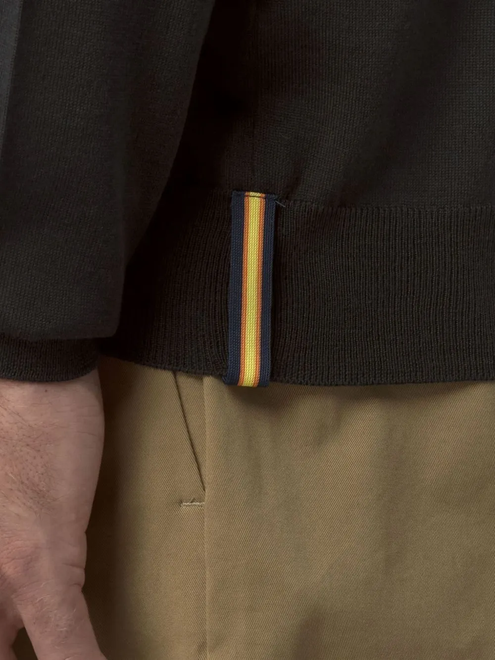 Long-Sleeved Polo Shirt