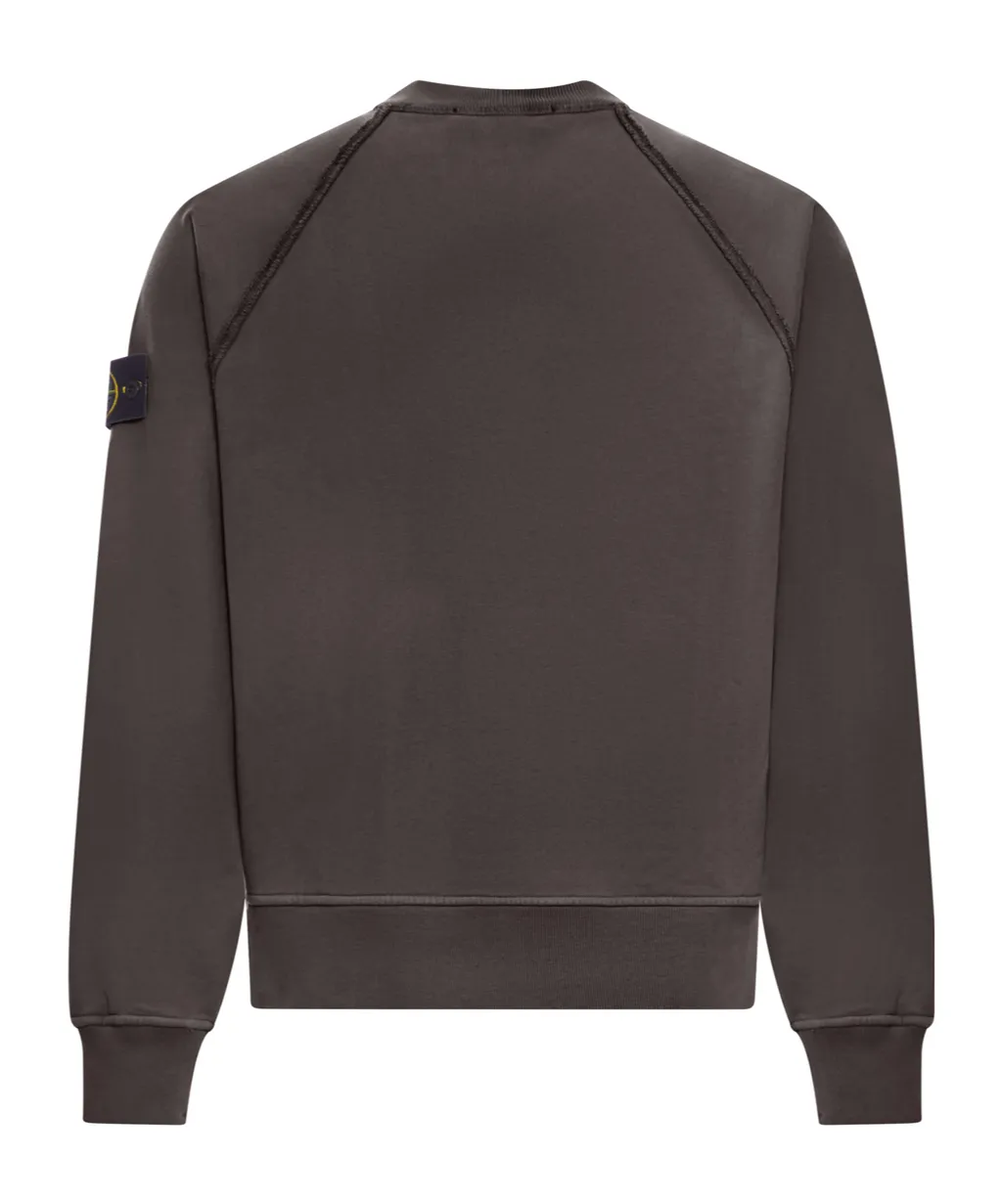 Stone Island Logo Patch Crewneck Sweatshirt