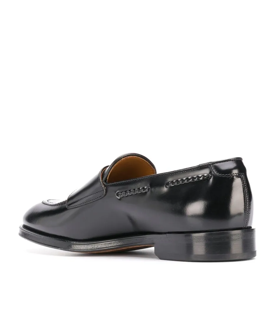 Moccasin With Double Leather Buckle