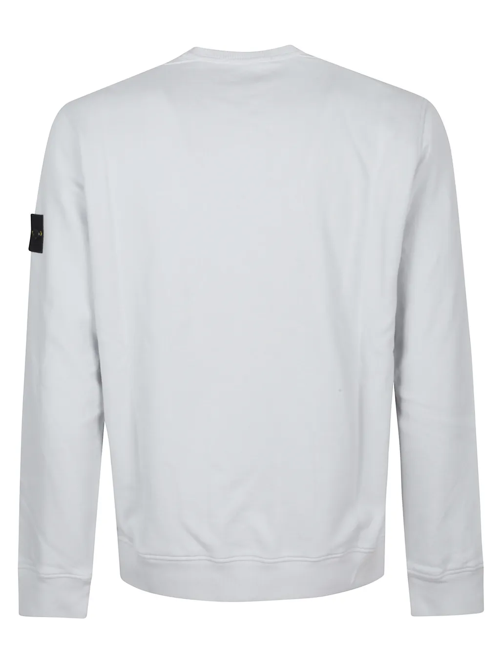 Crew-Neck Logo-Patch Sweatshirt
