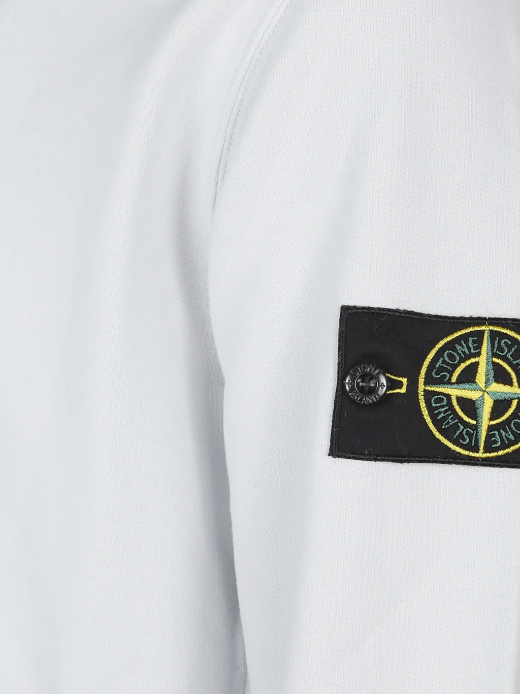 Crew-Neck Logo-Patch Sweatshirt