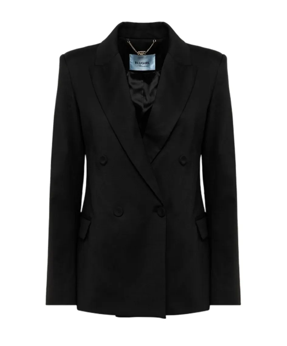 Long-Sleeved Suit Jacket