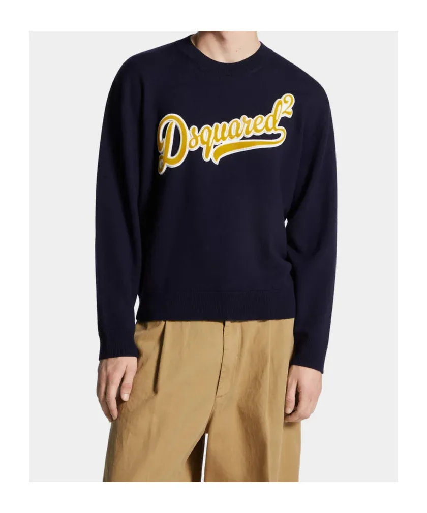 Dsquared2 Logo-Printed Crewneck Sweatshirt