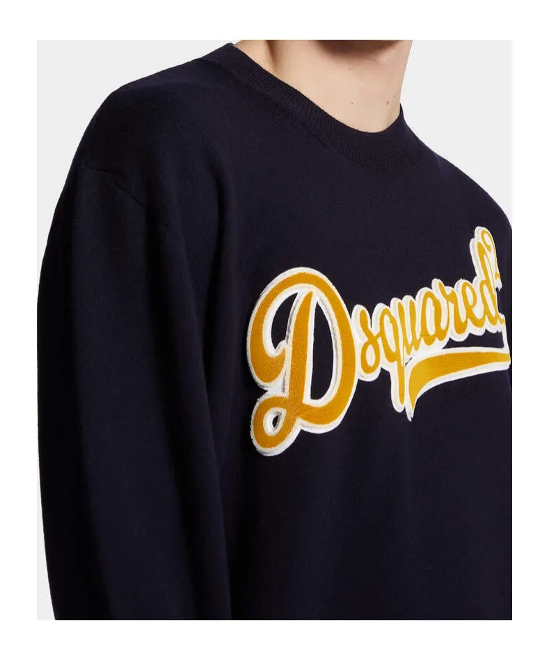 Dsquared2 Logo-Printed Crewneck Sweatshirt