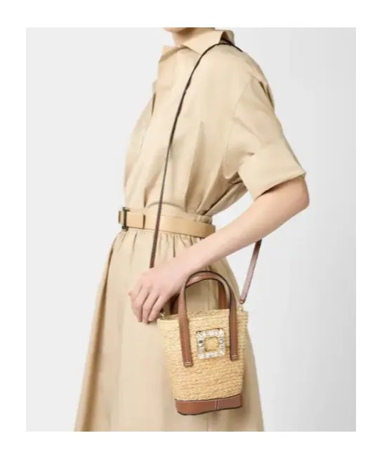 Straw Shoulder Bag