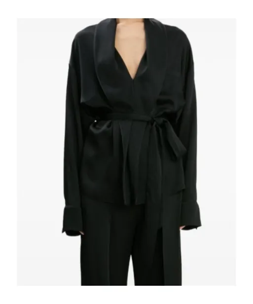 Victoria Beckham Pyjama Wrap Blouse