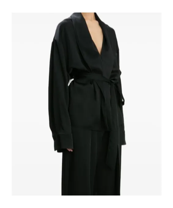 Victoria Beckham Pyjama Wrap Blouse