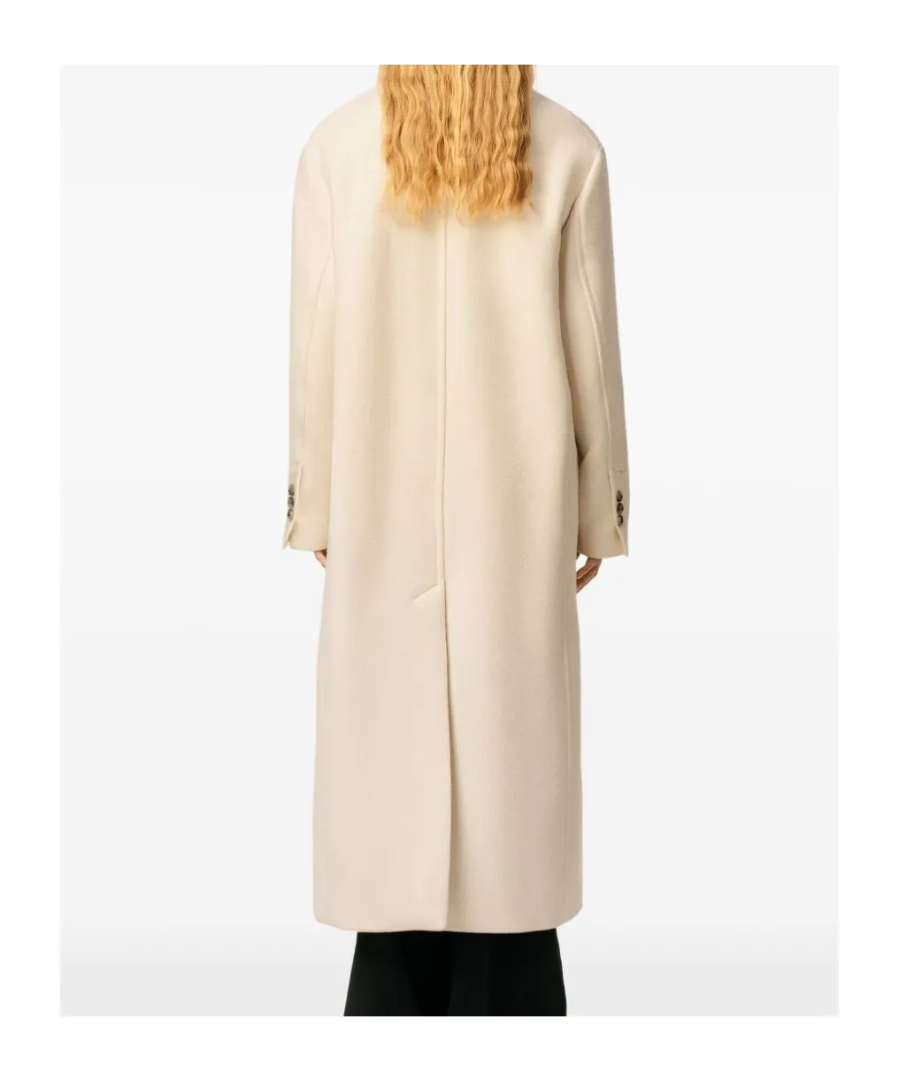 Ami Double Breasted Long Coat