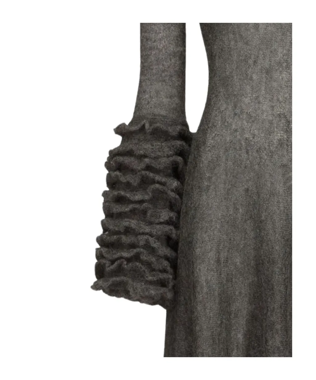 AlaÏA Frills Knitted Dress