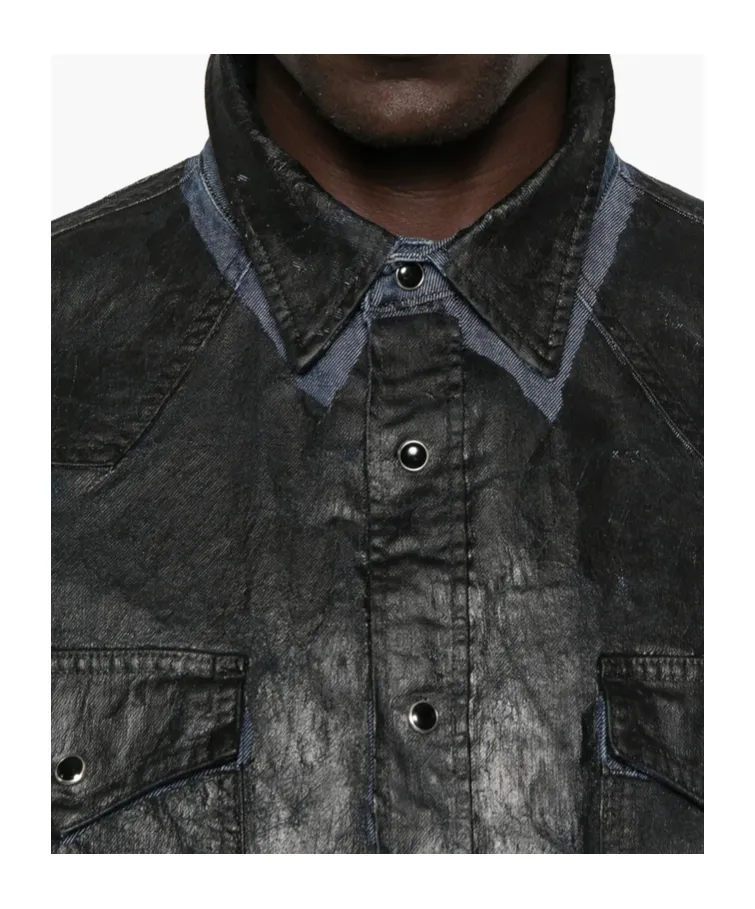 Double-Pockets Cotton Shirt