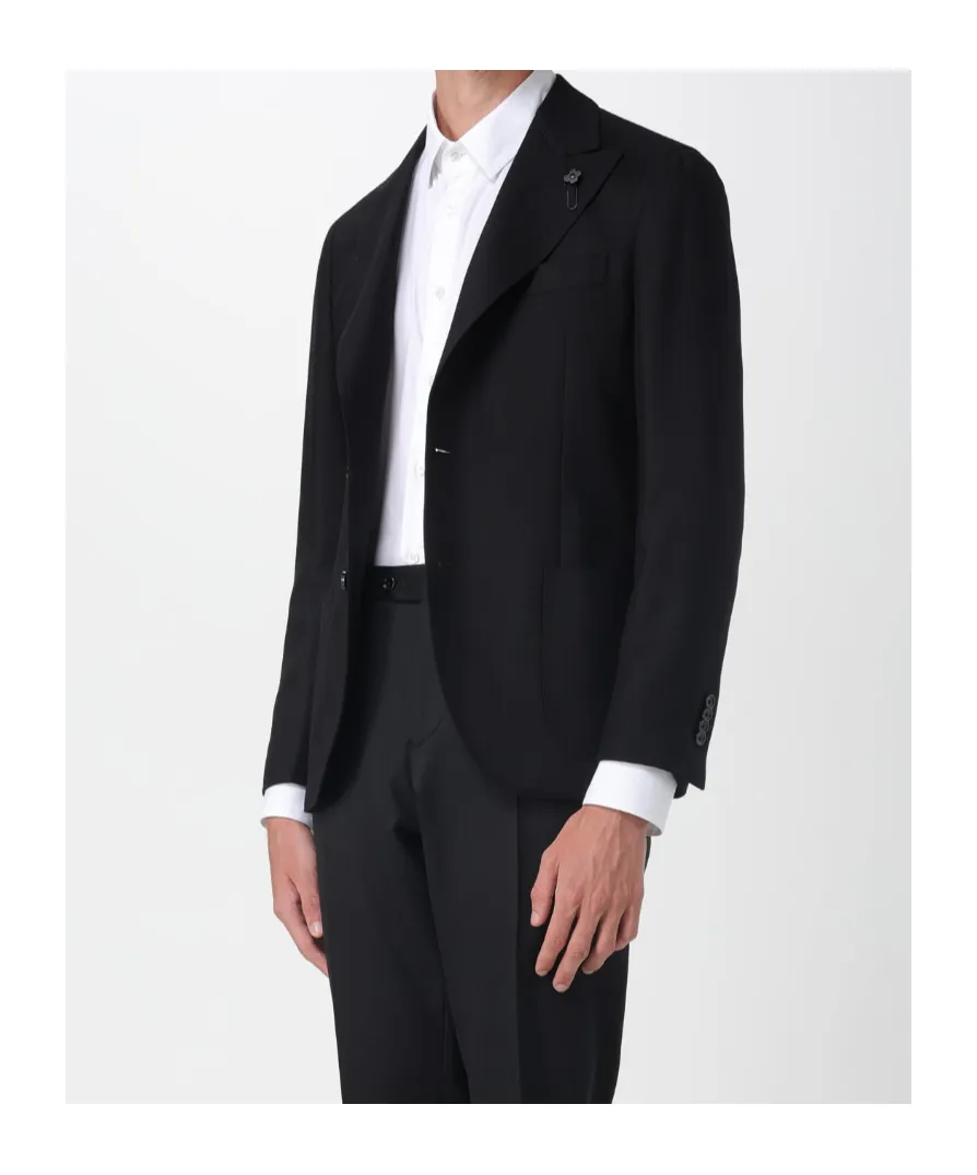 Long-Sleeved Suit Jacket