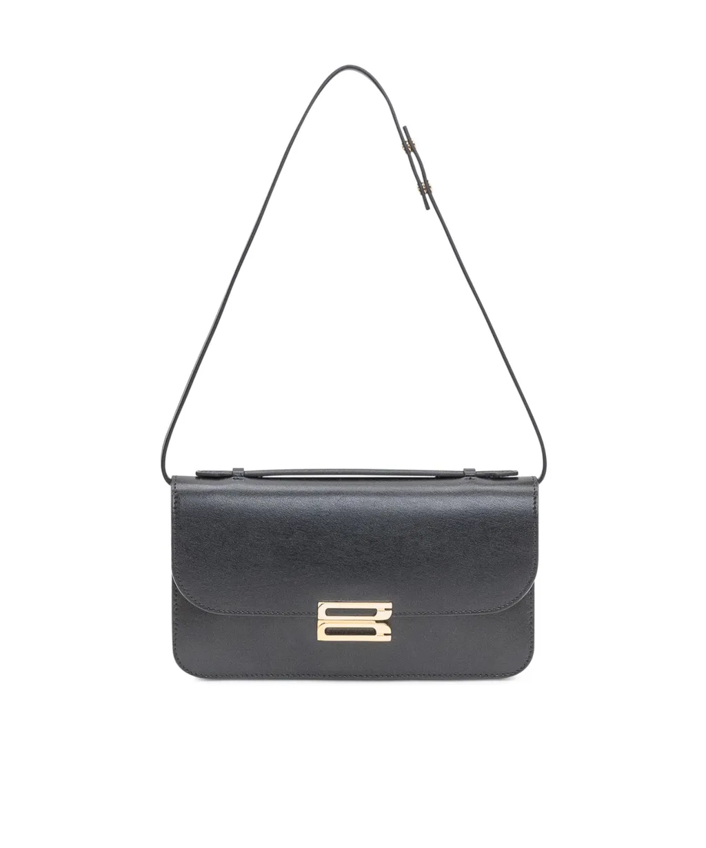 Victoria Beckham Dorian Foldover Top Clutch Bag