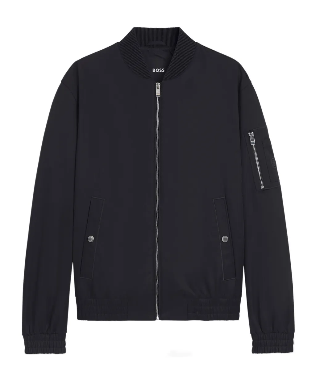 Zip-Up Bomber Jacket